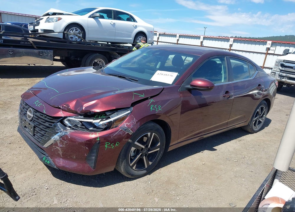 2025 NISSAN SENTRA VIN: 3N1AB8CV1SY261170