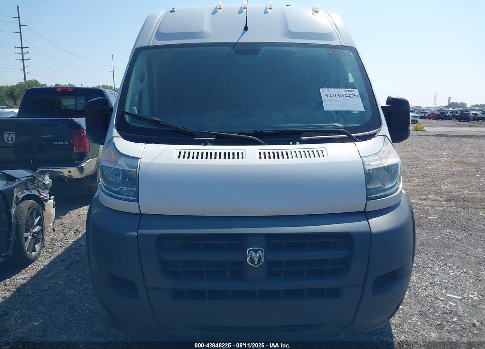 2018 RAM PROMASTER 1500 HIGH ROOF 136 WB VIN: 3C6TRVBG4JE118708