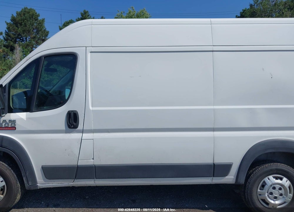 2018 RAM PROMASTER 1500 HIGH ROOF 136 WB VIN: 3C6TRVBG4JE118708
