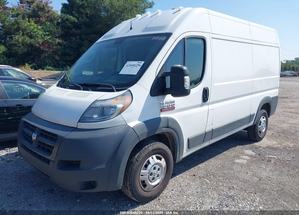 2018 RAM PROMASTER 1500 HIGH ROOF 136 WB VIN: 3C6TRVBG4JE118708