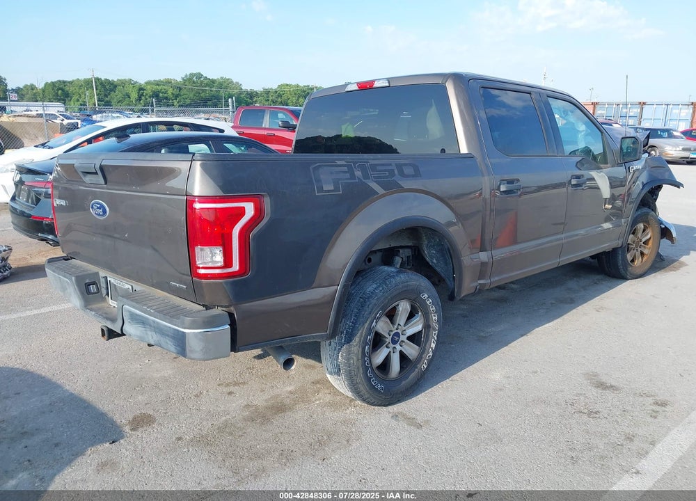 2015 FORD F-150 VIN: 1FTEW1E87FFB84545