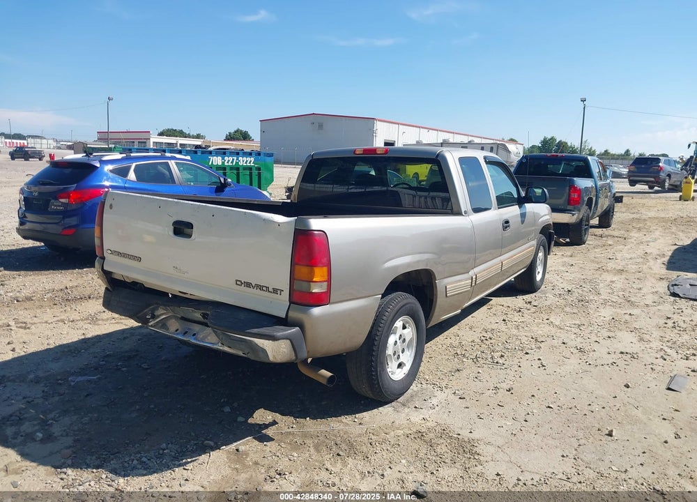 1999 CHEVROLET SILVERADO 1500 LS VIN: 2GCEC19V1X1186227