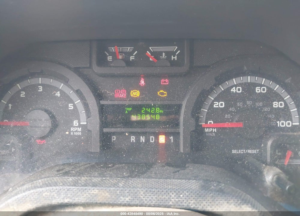 2009 FORD E-350 SUPER DUTY COMMERCIAL/RECREATIONAL VIN: 1FTSS34L19DA40330