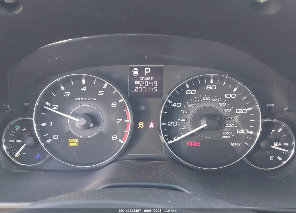 2012 SUBARU OUTBACK 2.5I PREMIUM VIN: 4S4BRBHC3C3205044