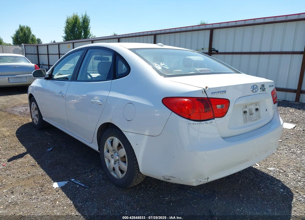 2009 HYUNDAI ELANTRA VIN: KMHDU46D89U599402