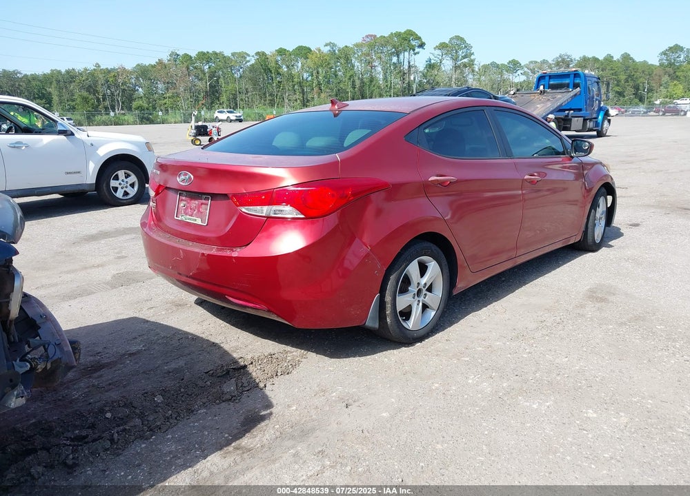 2013 HYUNDAI ELANTRA VIN: 5NPDH4AE5DH344766
