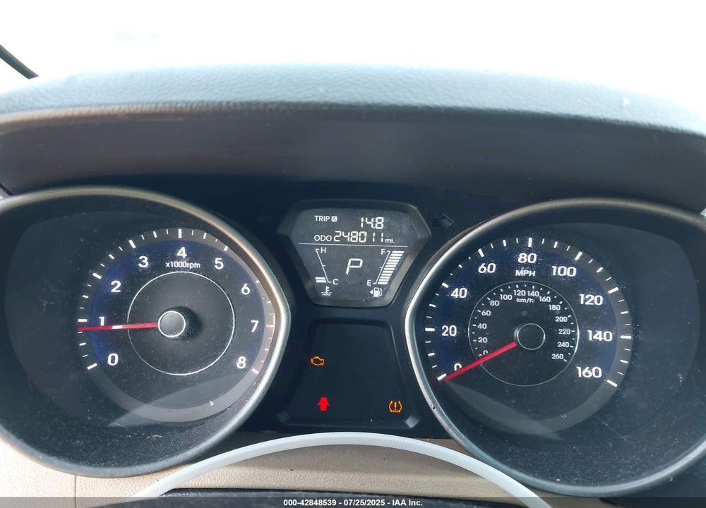 2013 HYUNDAI ELANTRA VIN: 5NPDH4AE5DH344766