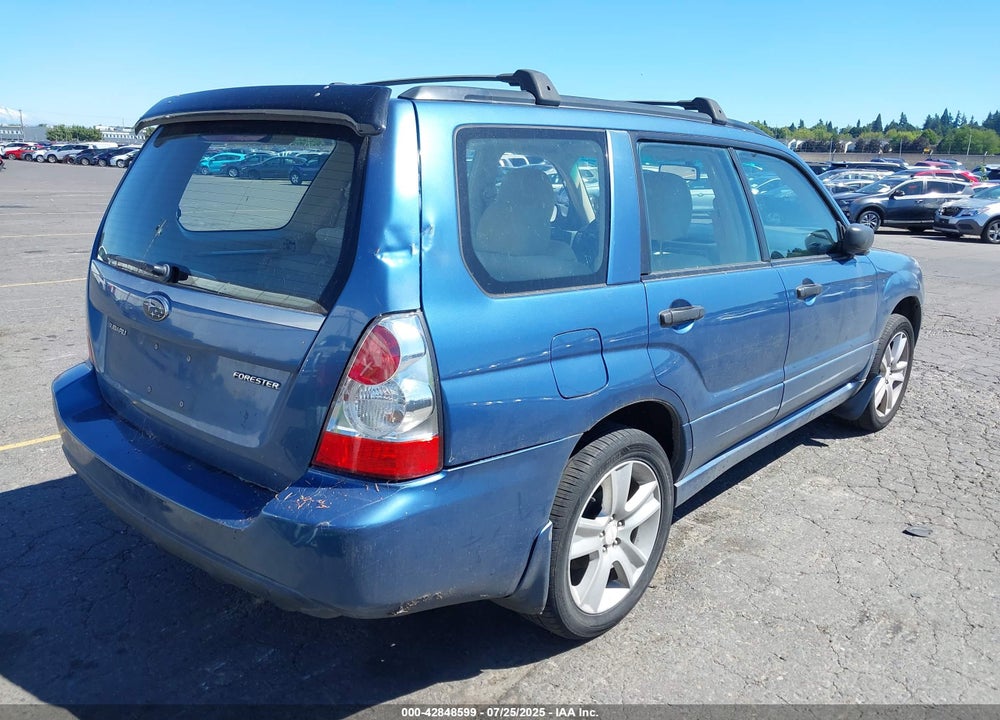 2007 SUBARU FORESTER VIN: JF1SG63617H711280