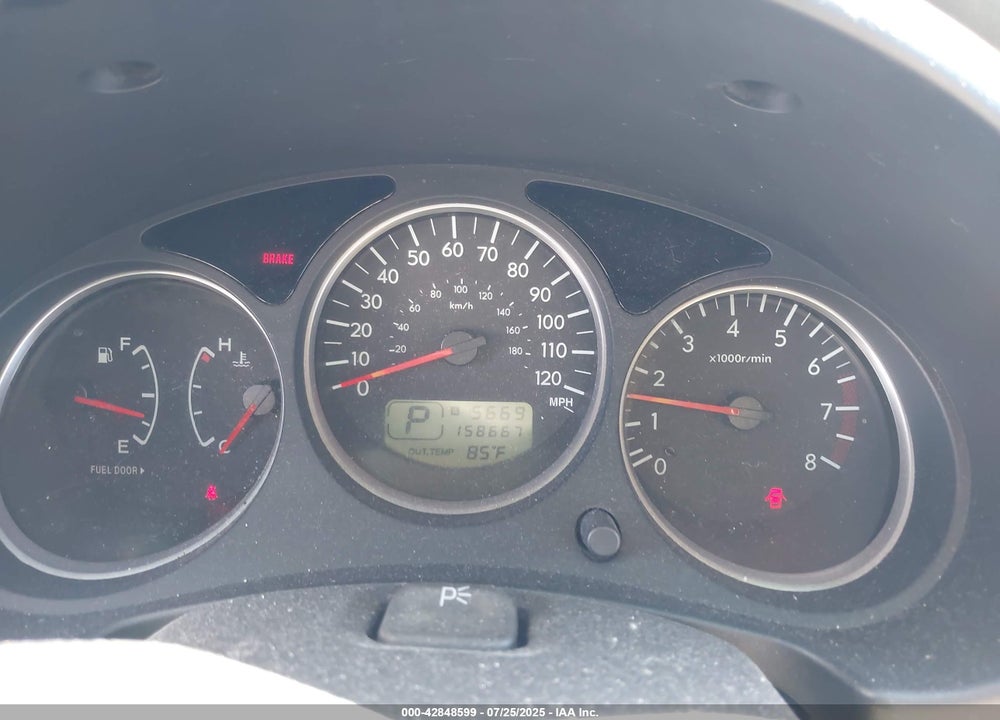 2007 SUBARU FORESTER VIN: JF1SG63617H711280