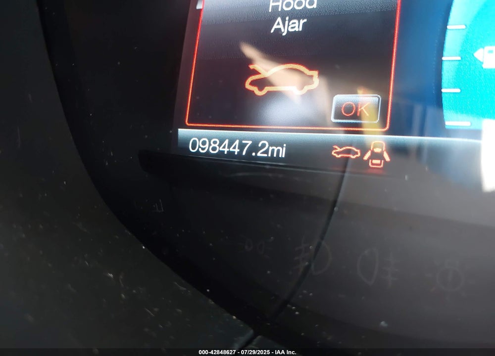 2016 FORD EDGE VIN: 2FMPK4K98GBC35696