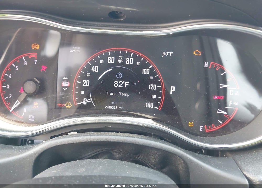 2014 DODGE DURANGO VIN: 1C4RDJAG5EC489756