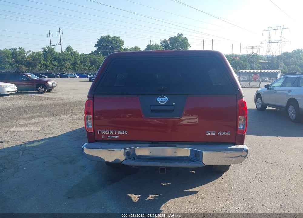 2007 NISSAN FRONTIER VIN: 1N6AD09W27C454336