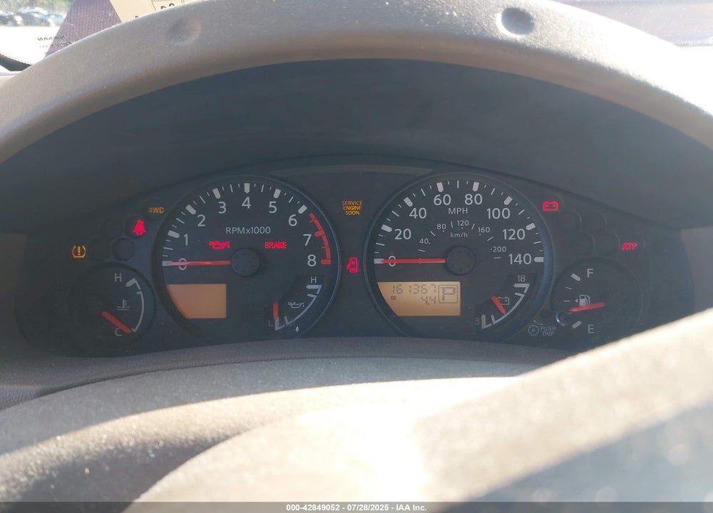 2007 NISSAN FRONTIER VIN: 1N6AD09W27C454336