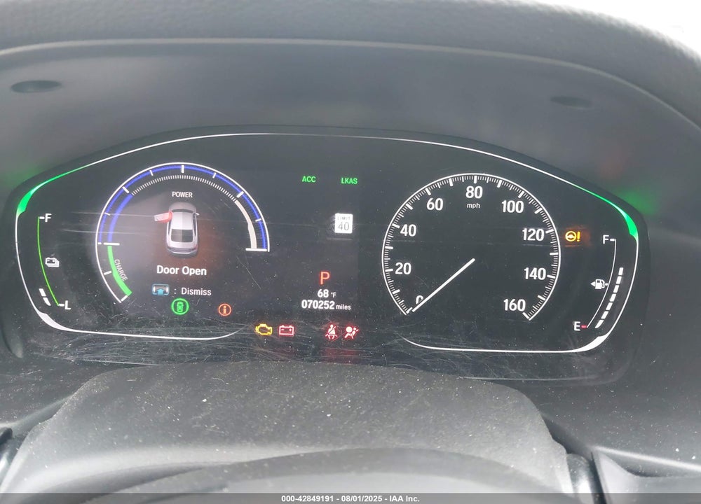 2019 HONDA ACCORD VIN: 1HGCV3F49KA016979