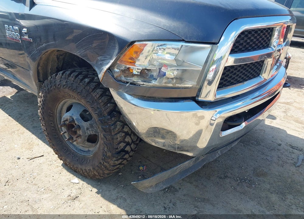 2018 RAM 3500 TRADESMAN  4X4 8' BOX VIN: 3C63RRGL9JG422392