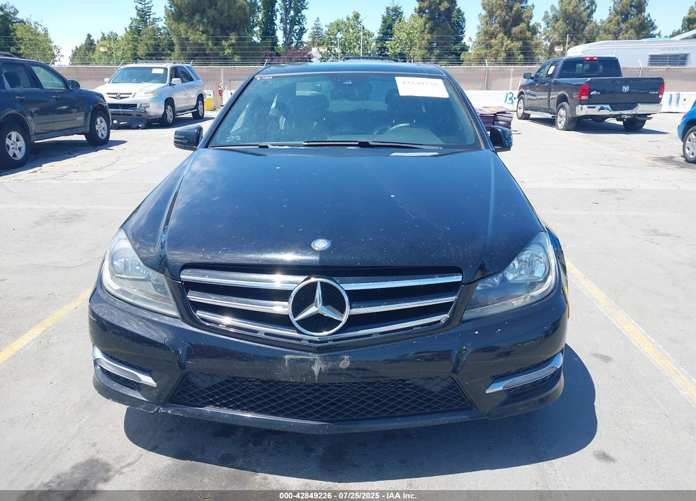 2014 MERCEDES-BENZ C CLASS VIN: WDDGF4HBXEG257276