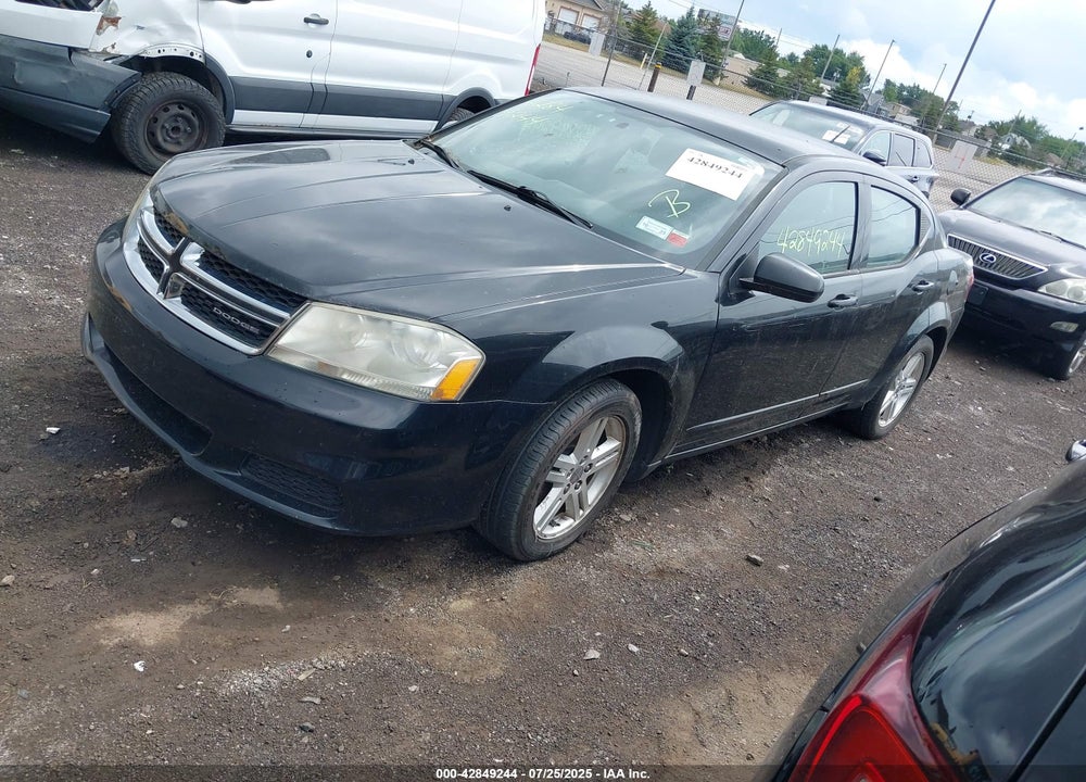 2012 DODGE AVENGER VIN: 1C3CDZCB8CN156026