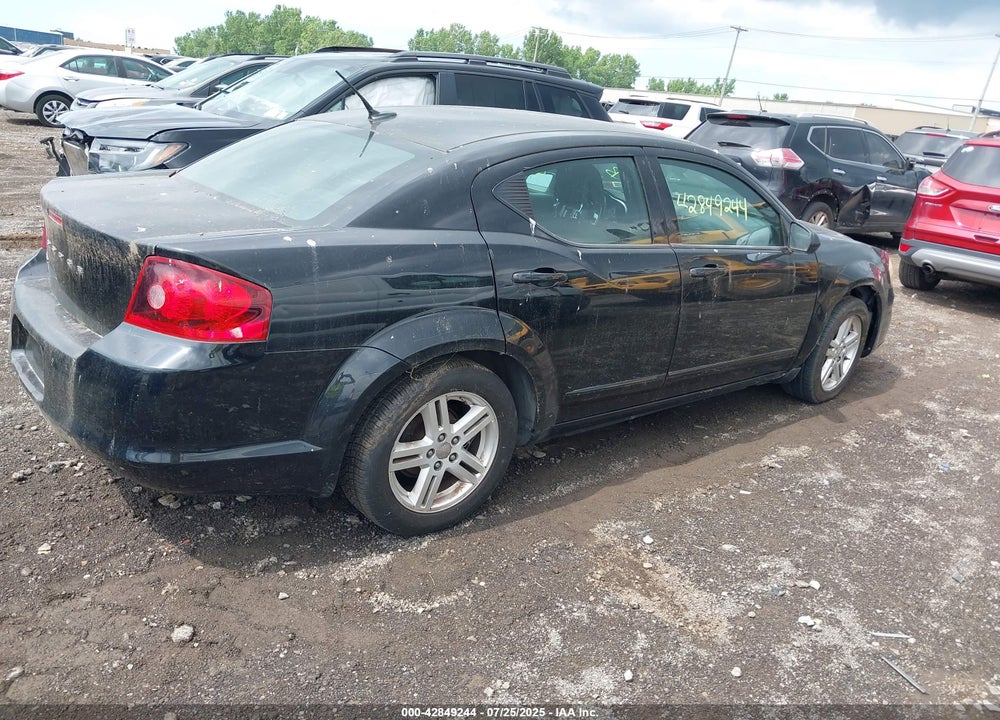 2012 DODGE AVENGER VIN: 1C3CDZCB8CN156026