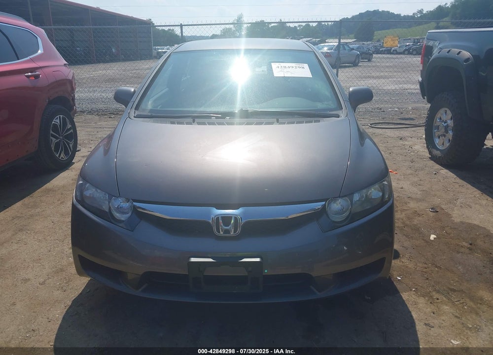 2009 HONDA CIVIC LX VIN: 2HGFA16589H539119