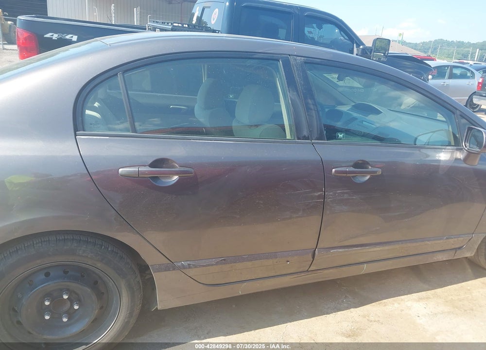 2009 HONDA CIVIC LX VIN: 2HGFA16589H539119