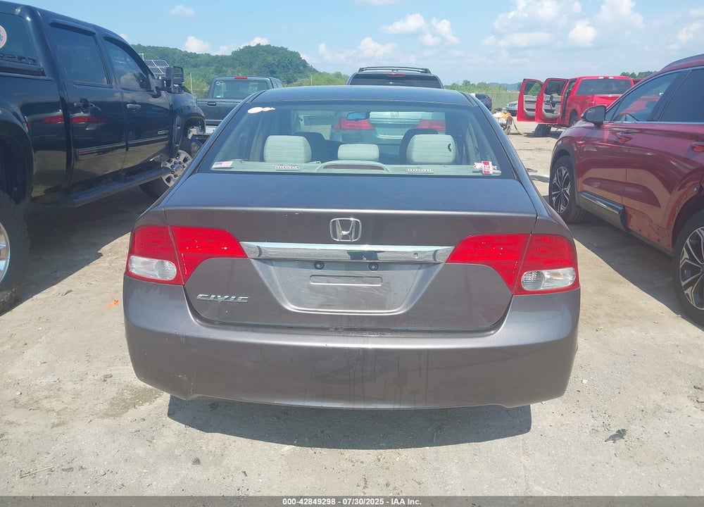 2009 HONDA CIVIC LX VIN: 2HGFA16589H539119