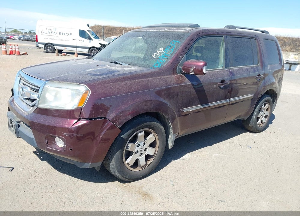 2009 HONDA PILOT TOURING VIN: 5FNYF48849B034959