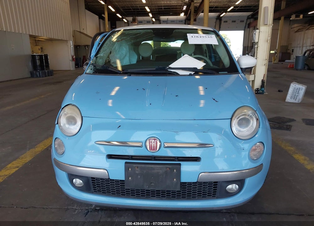 2015 FIAT 500 VIN: 3C3CFFCR6FT562249