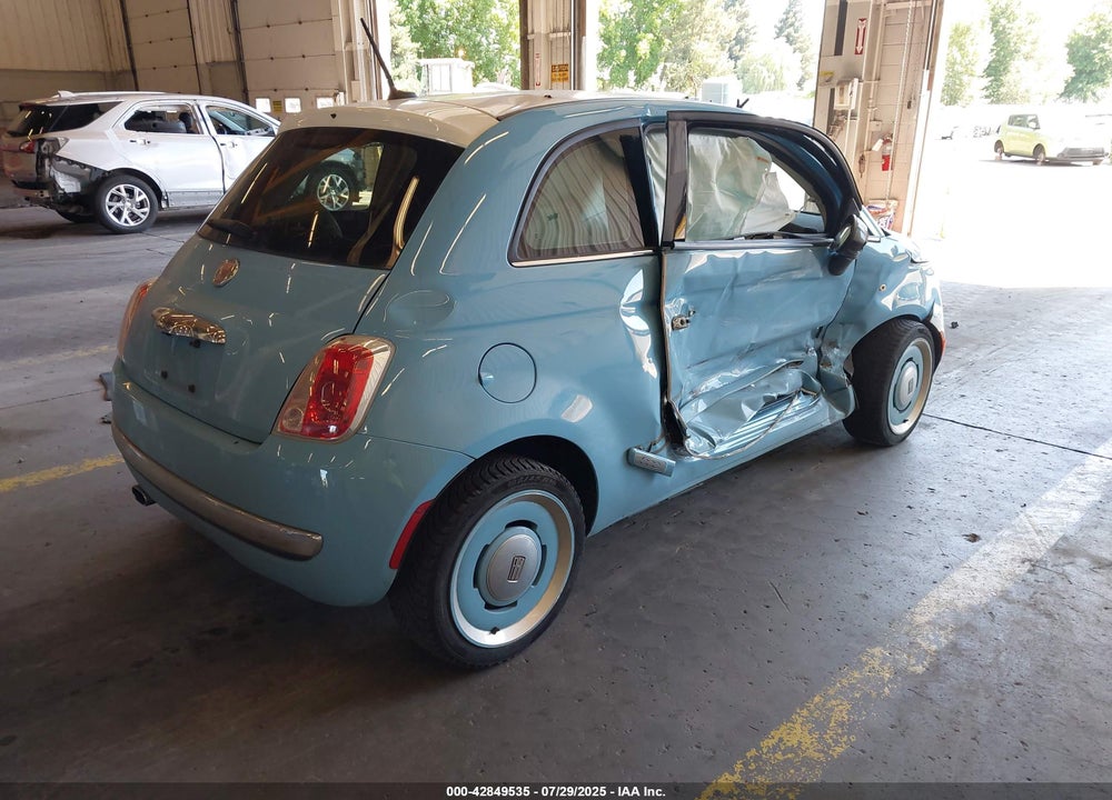 2015 FIAT 500 VIN: 3C3CFFCR6FT562249