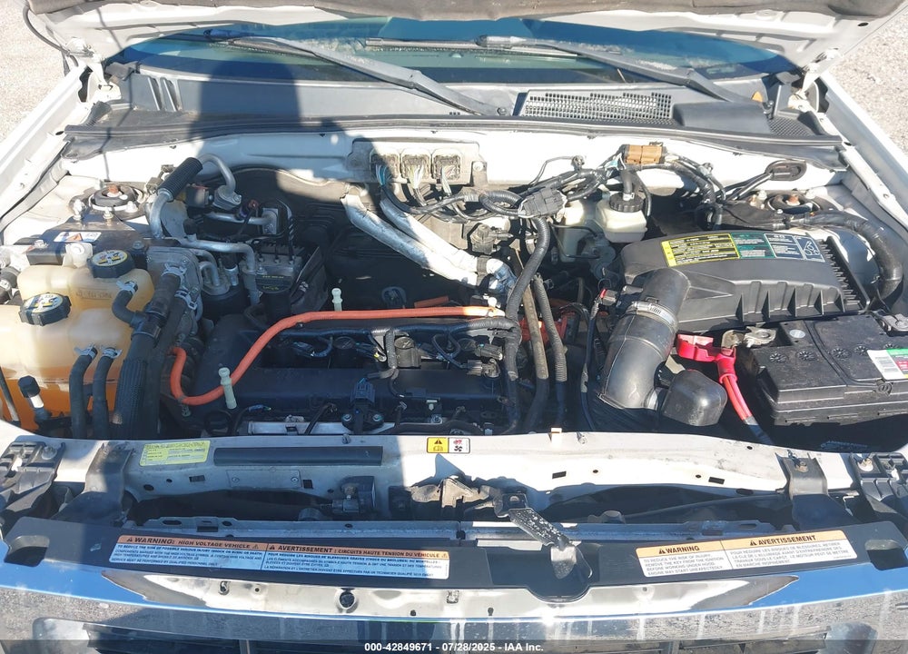 2008 FORD ESCAPE HYBRID VIN: 1FMCU59H48KA60544