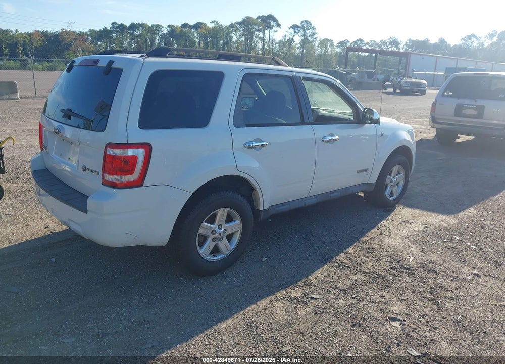2008 FORD ESCAPE HYBRID VIN: 1FMCU59H48KA60544