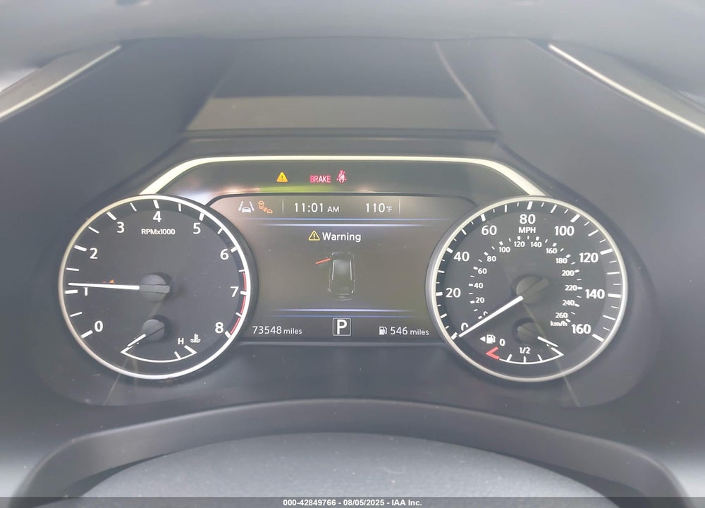 2021 NISSAN MURANO VIN: 5N1AZ2BJ2MC114870