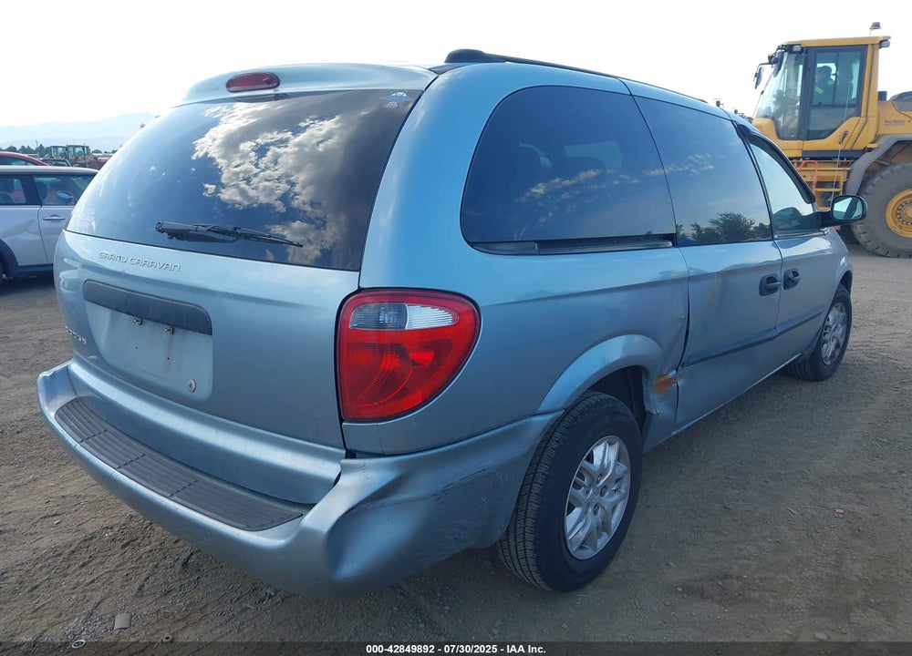 2004 DODGE GRAND CARAVAN SE VIN: 1D4GP24R24B582050