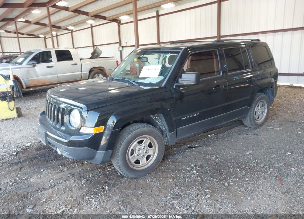 2017 JEEP PATRIOT SPORT FWD VIN: 1C4NJPBB3HD121104