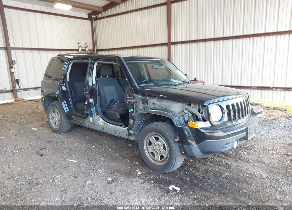 2017 JEEP PATRIOT SPORT FWD VIN: 1C4NJPBB3HD121104