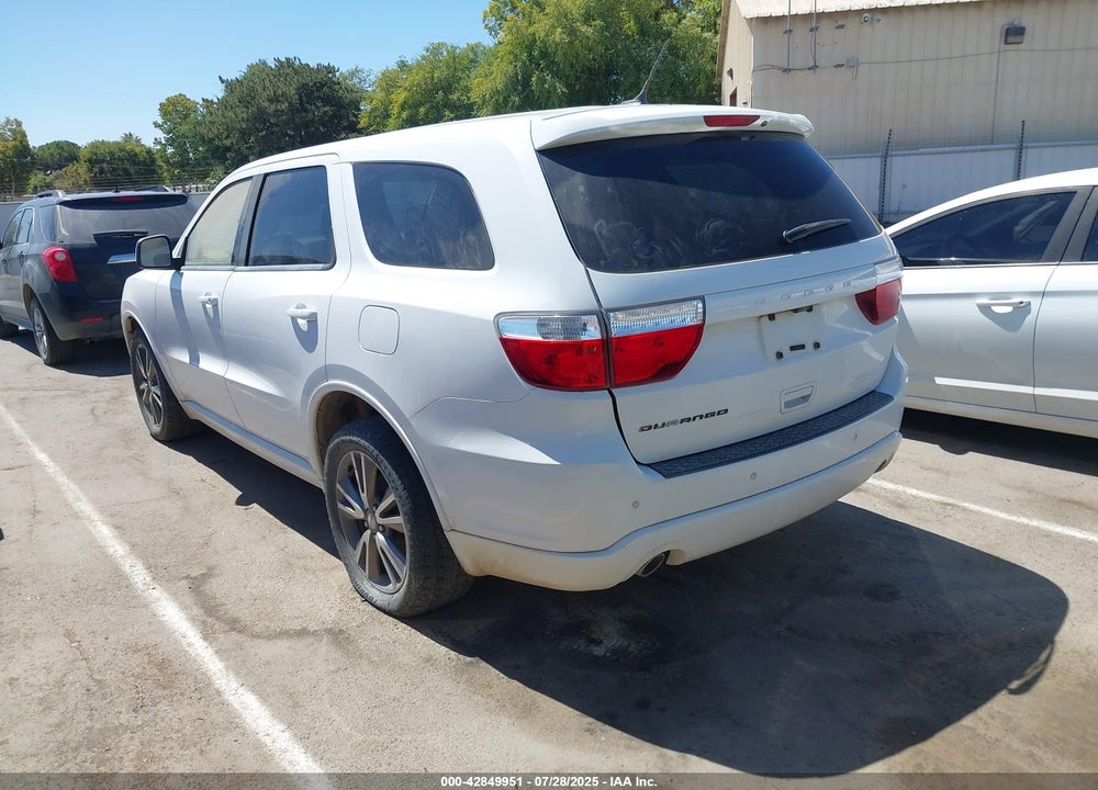 2013 DODGE DURANGO VIN: 1C4RDHAG4DC673948
