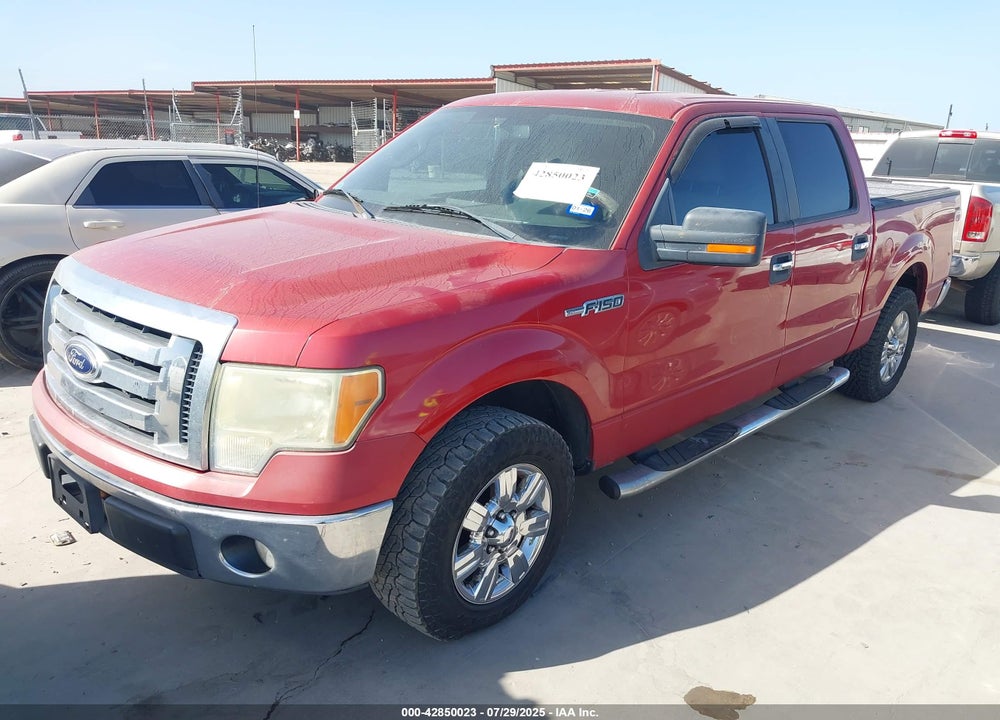 2009 FORD F-150 VIN: 1FTRW12859FA44956
