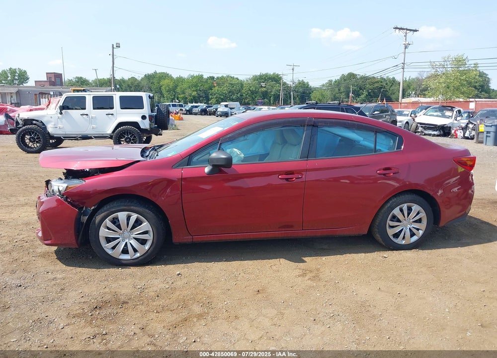 2019 SUBARU IMPREZA VIN: 4S3GKAB62K3606093