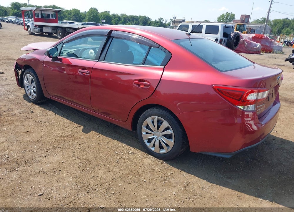 2019 SUBARU IMPREZA VIN: 4S3GKAB62K3606093