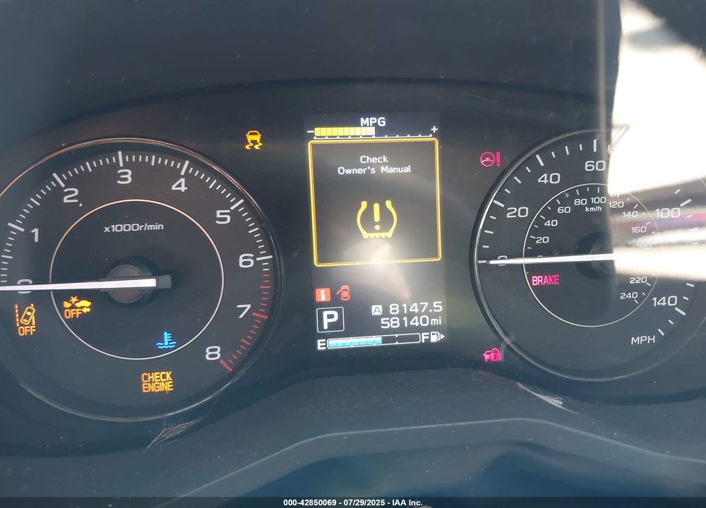 2019 SUBARU IMPREZA VIN: 4S3GKAB62K3606093