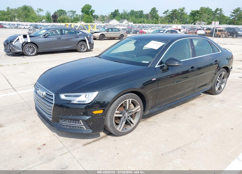 2018 AUDI A4 VIN: WAUENAF4XJA155221