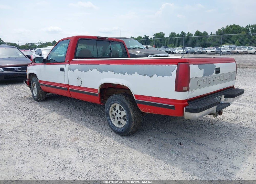 1995 CHEVROLET GMT-400 C1500 VIN: 1GCEC14K0SZ149621