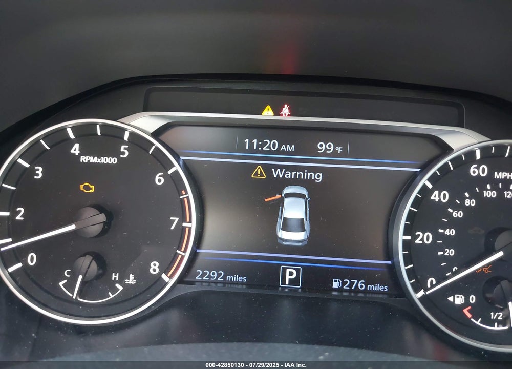 2025 NISSAN ALTIMA VIN: 1N4BL4DV7SN400615