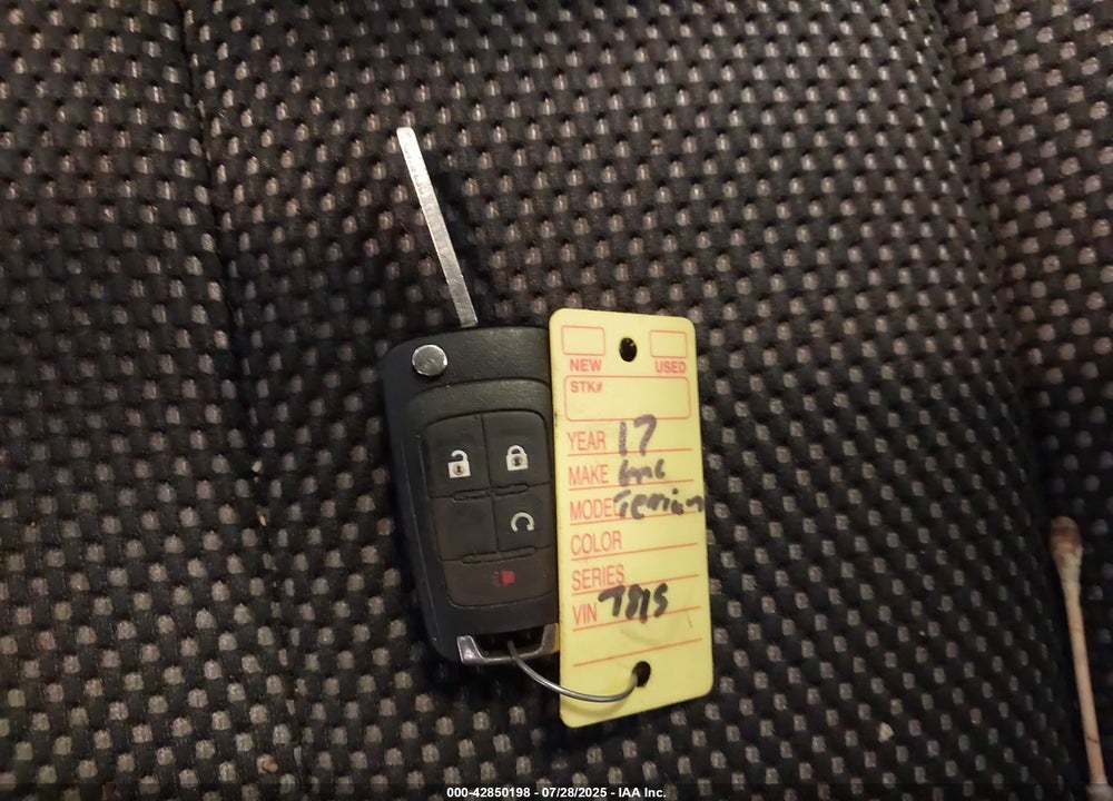 2017 GMC TERRAIN VIN: 2GKALNEK9H6187815