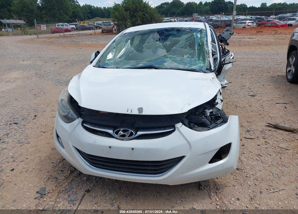 2013 HYUNDAI ELANTRA GLS VIN: 5NPDH4AE3DH321518