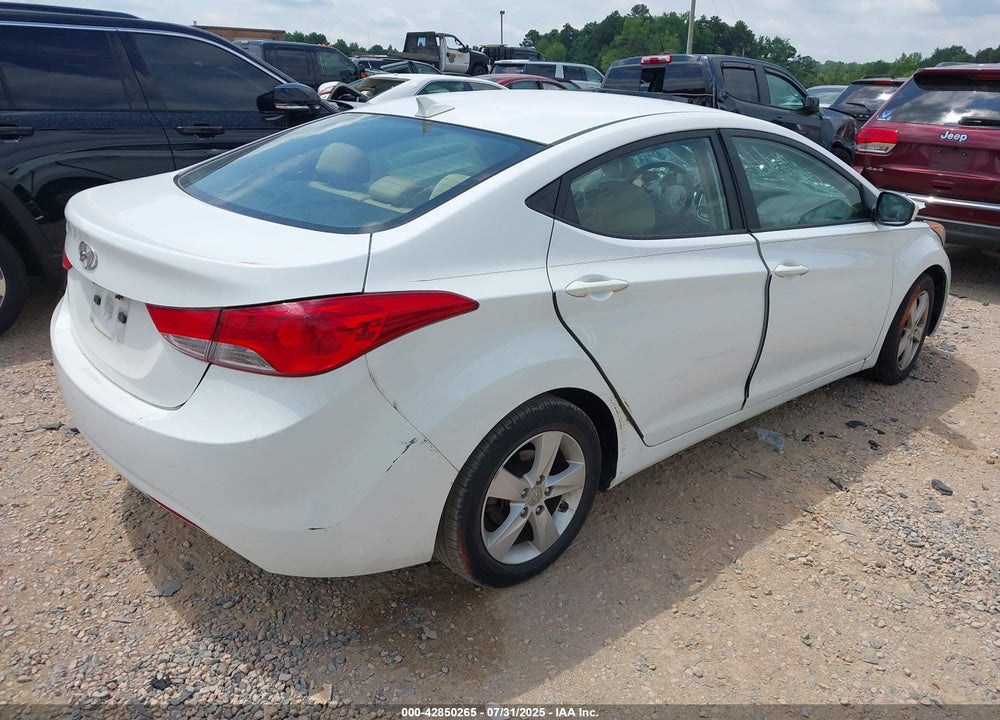 2013 HYUNDAI ELANTRA GLS VIN: 5NPDH4AE3DH321518