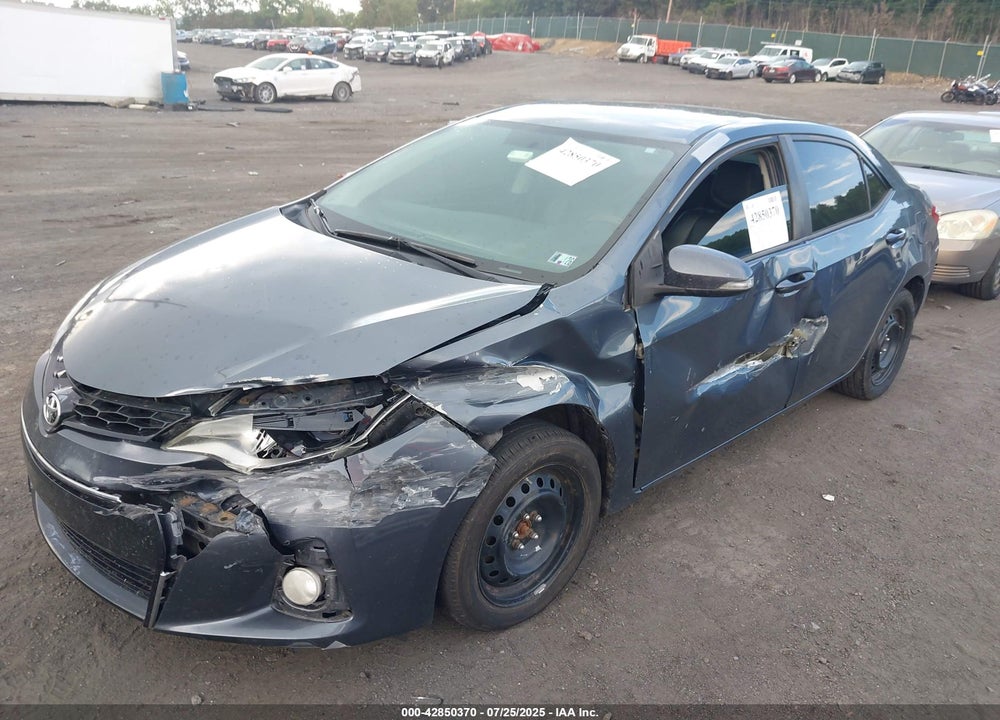 2014 TOYOTA COROLLA VIN: 2T1BURHE8EC014694