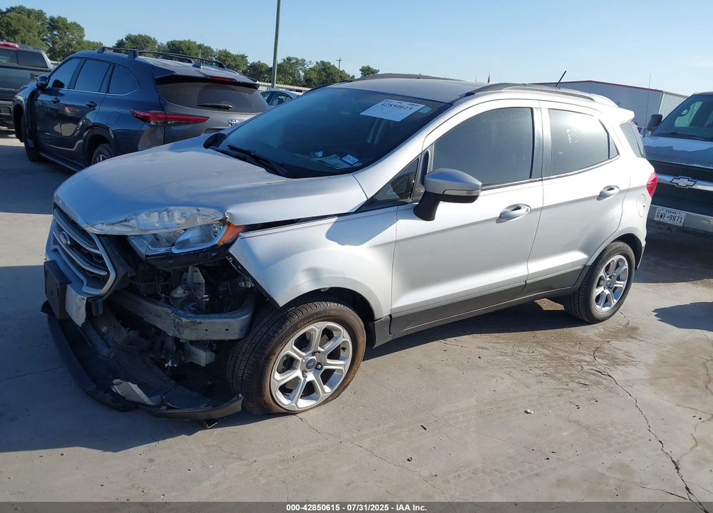 2018 FORD ECOSPORT SE VIN: MAJ3P1TE4JC183169
