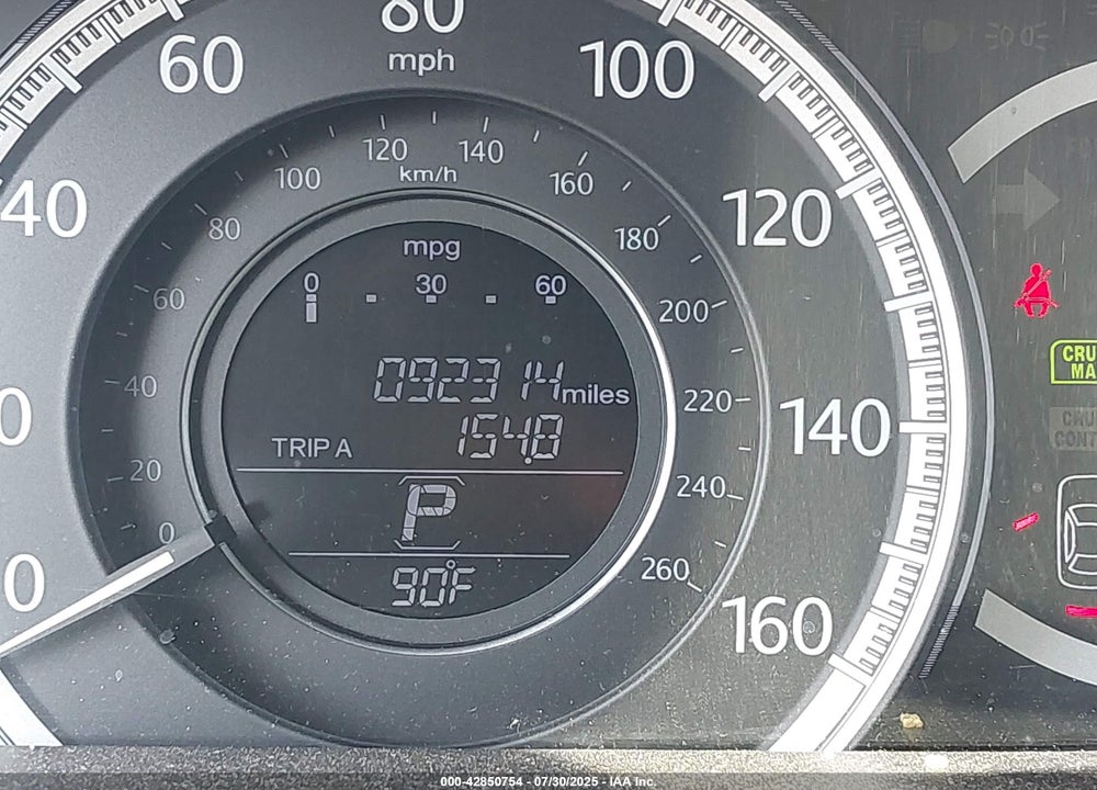 2013 HONDA ACCORD VIN: 1HGCR2F3XDA261699