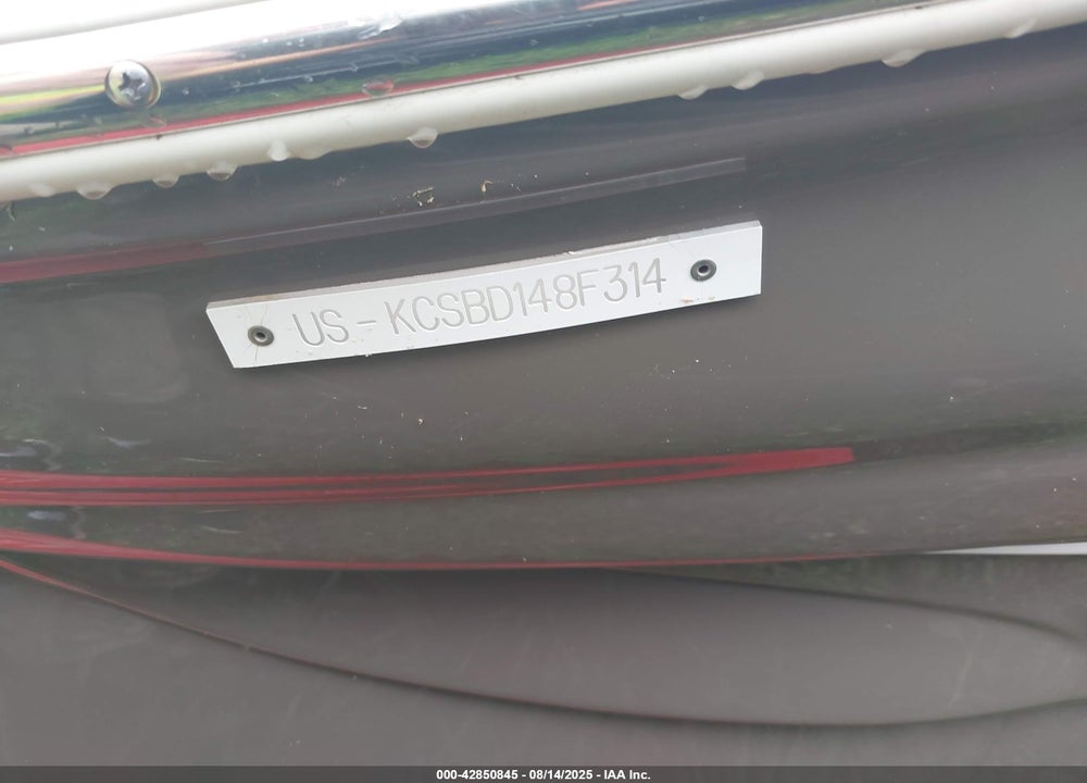 2014 CRUISERS YACHTS OTHER VIN: KCSBD148F314