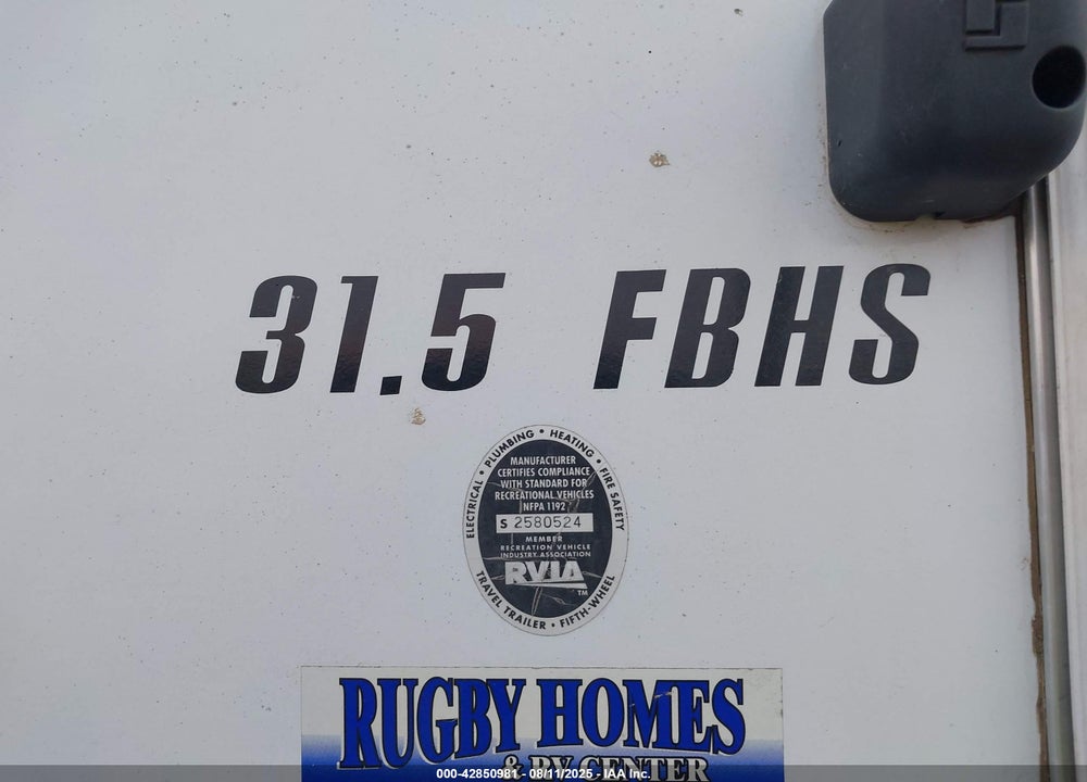 2010 JAYCO SUPER-LITE VIN: 1UJCJ0BS1A1PH0322